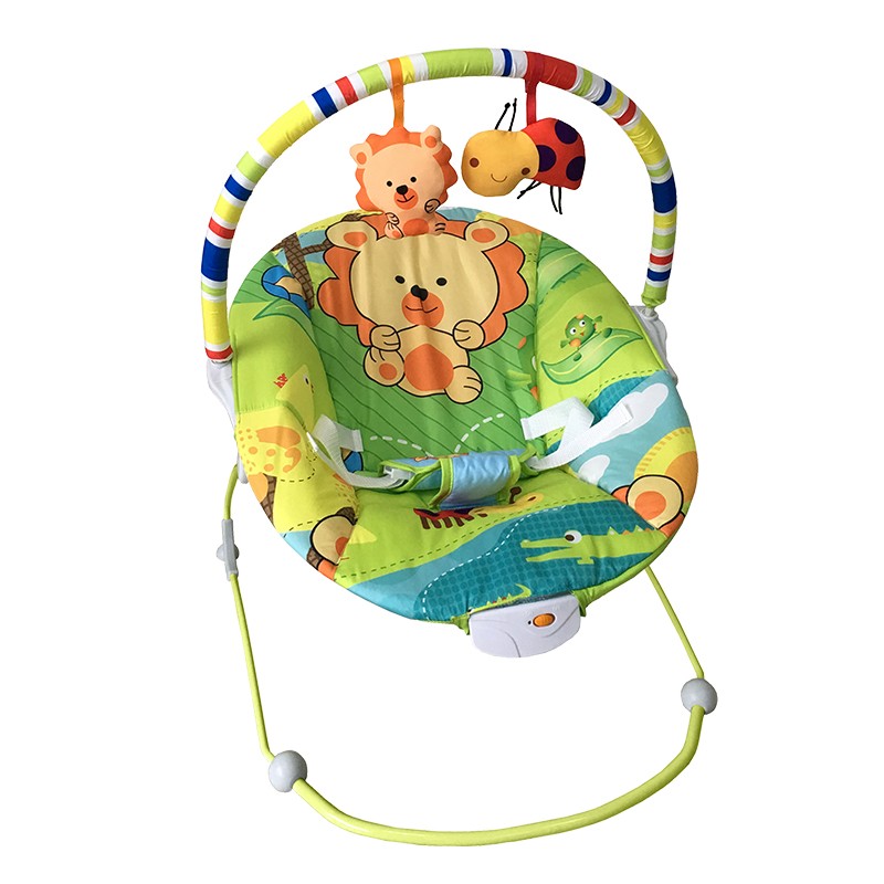Cadeira Bebê Descanso Vibratória Musical Baby Style Poly