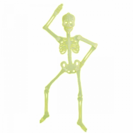 Enfeite Esqueleto Neon 32cm