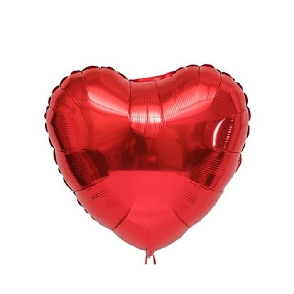 Balão Coração Metalizado 18 Polegadas