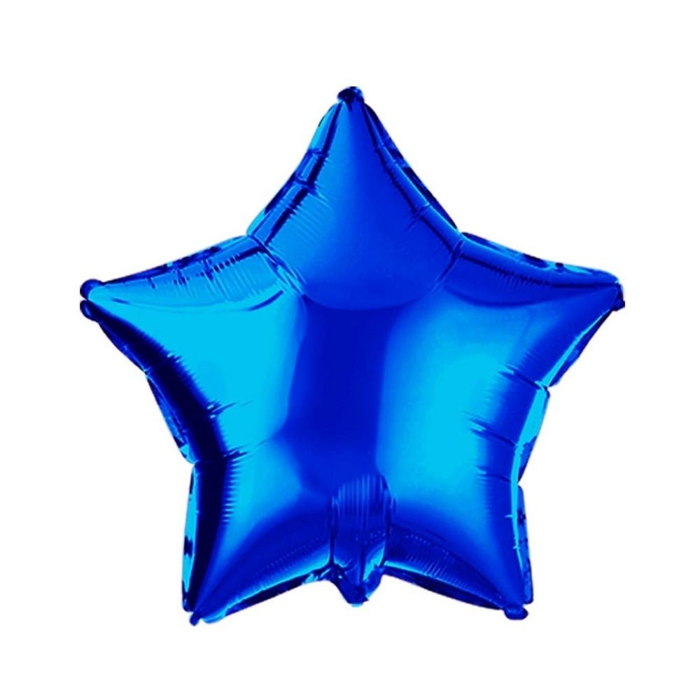 Balão Estrela Metalizado 18 Poleagdas Vazio