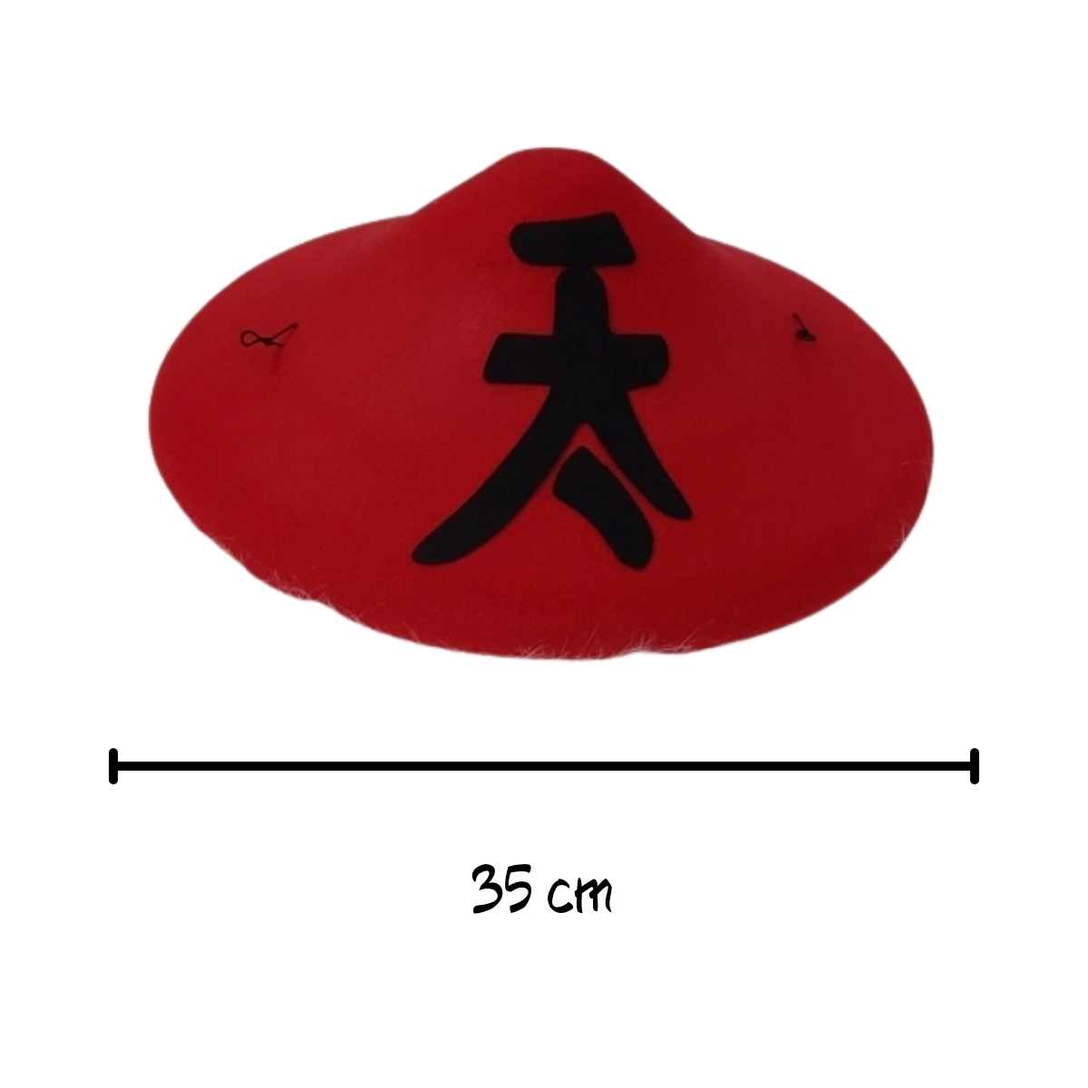 Chapéu Chinês Veludo