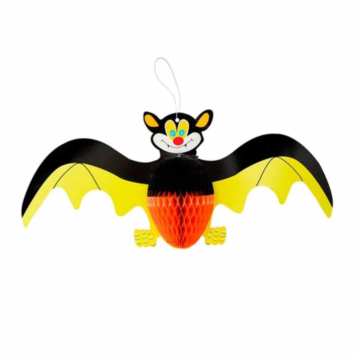 Enfeite Halloween Morcego Amarelo Xy2
