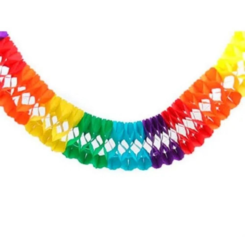 Guirlanda Decorativa Rainbow Modelos Sortidos c/4 metros