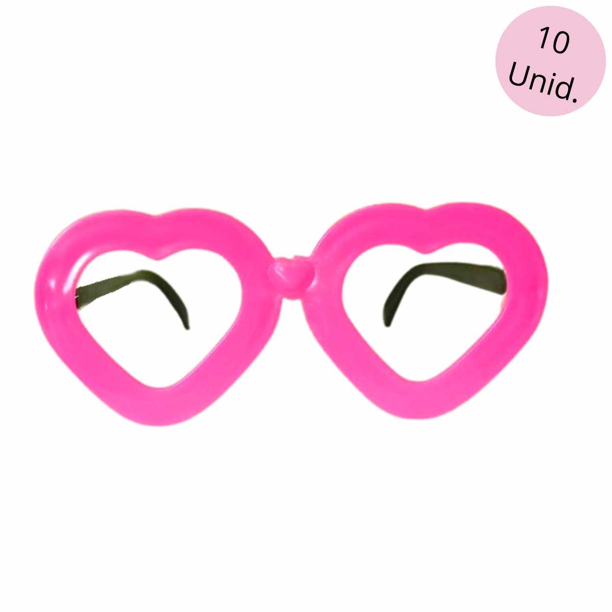 Oculos Coração sem Lente com 10