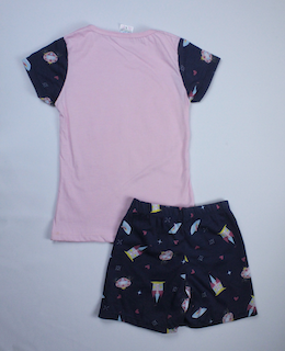 Pijama Infantil Menina - Tamanho 10 ao 14