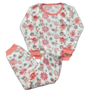 Pijama Conjunto Soft Fleece Infantil Menina - Tamanho 4 e 8