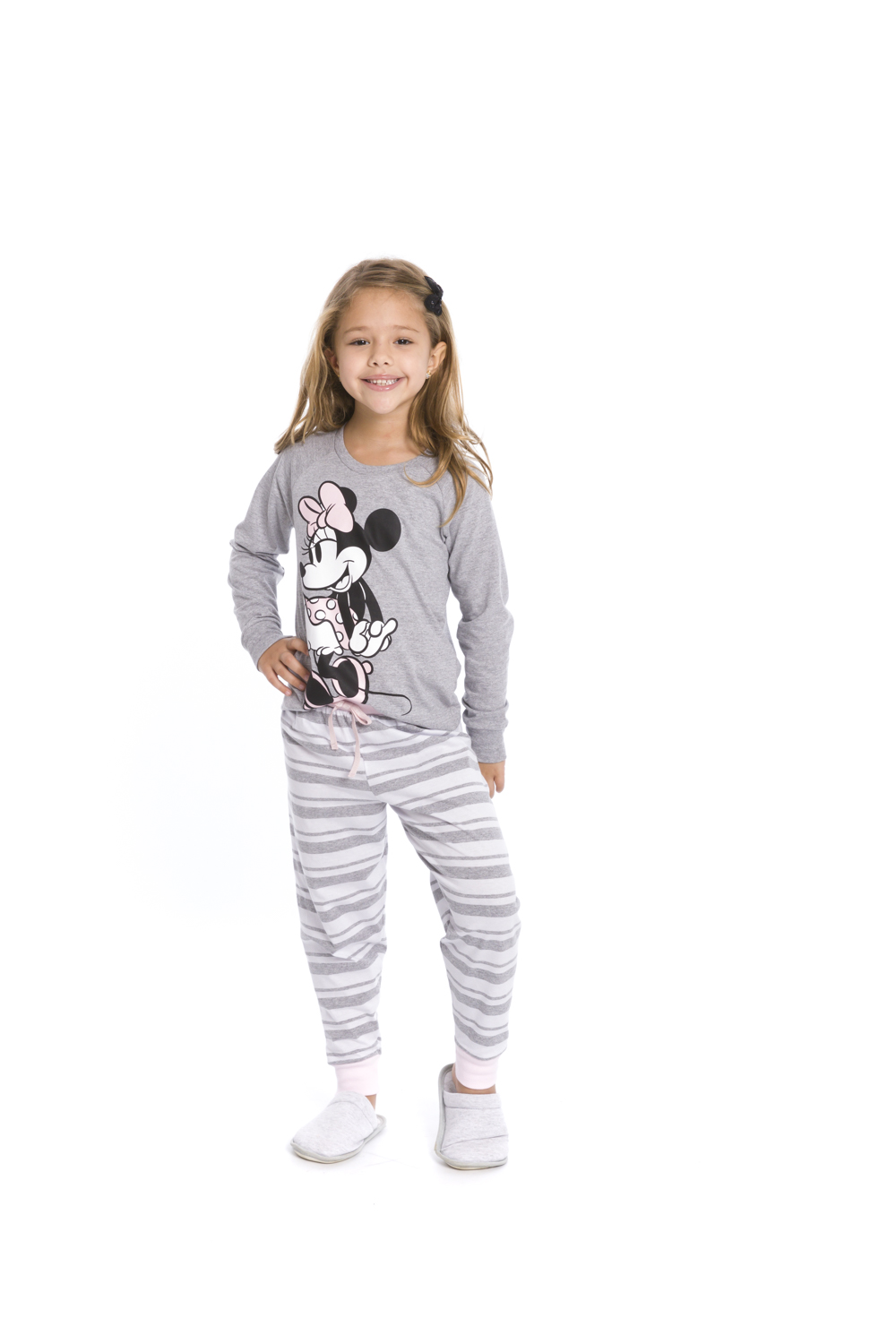 Pijama Infantil Menina Disney (Produto Oficial) - Tamanho 4 ao 10