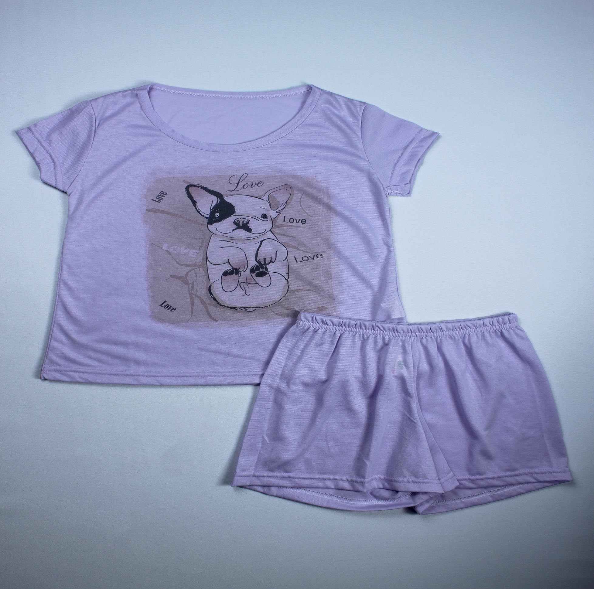 Pijama Infantil Menina - Tamanho 12