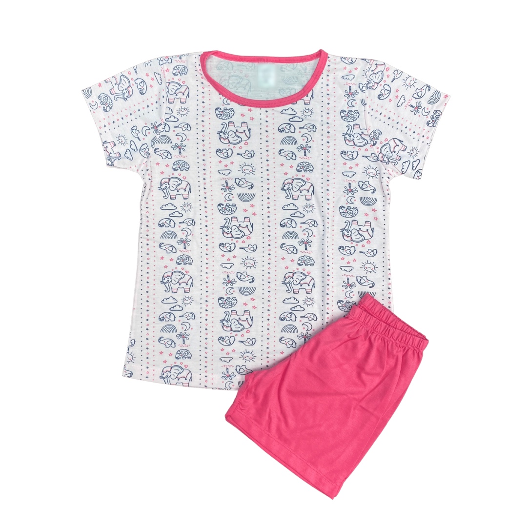 Pijama Infantil Menina - Tamanho 1 ao 14