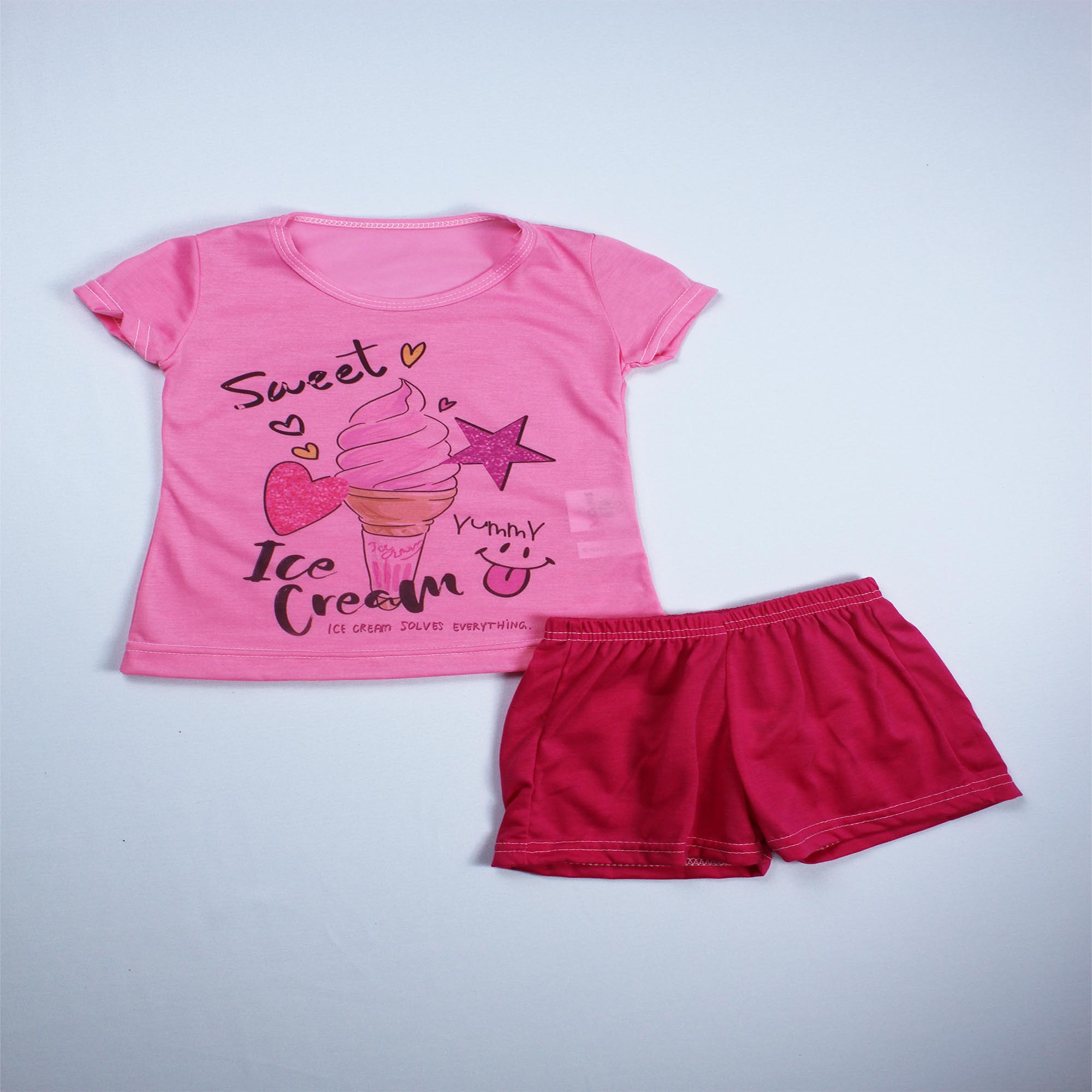 Pijama Infantil Menina - Tamanho 4 e 8