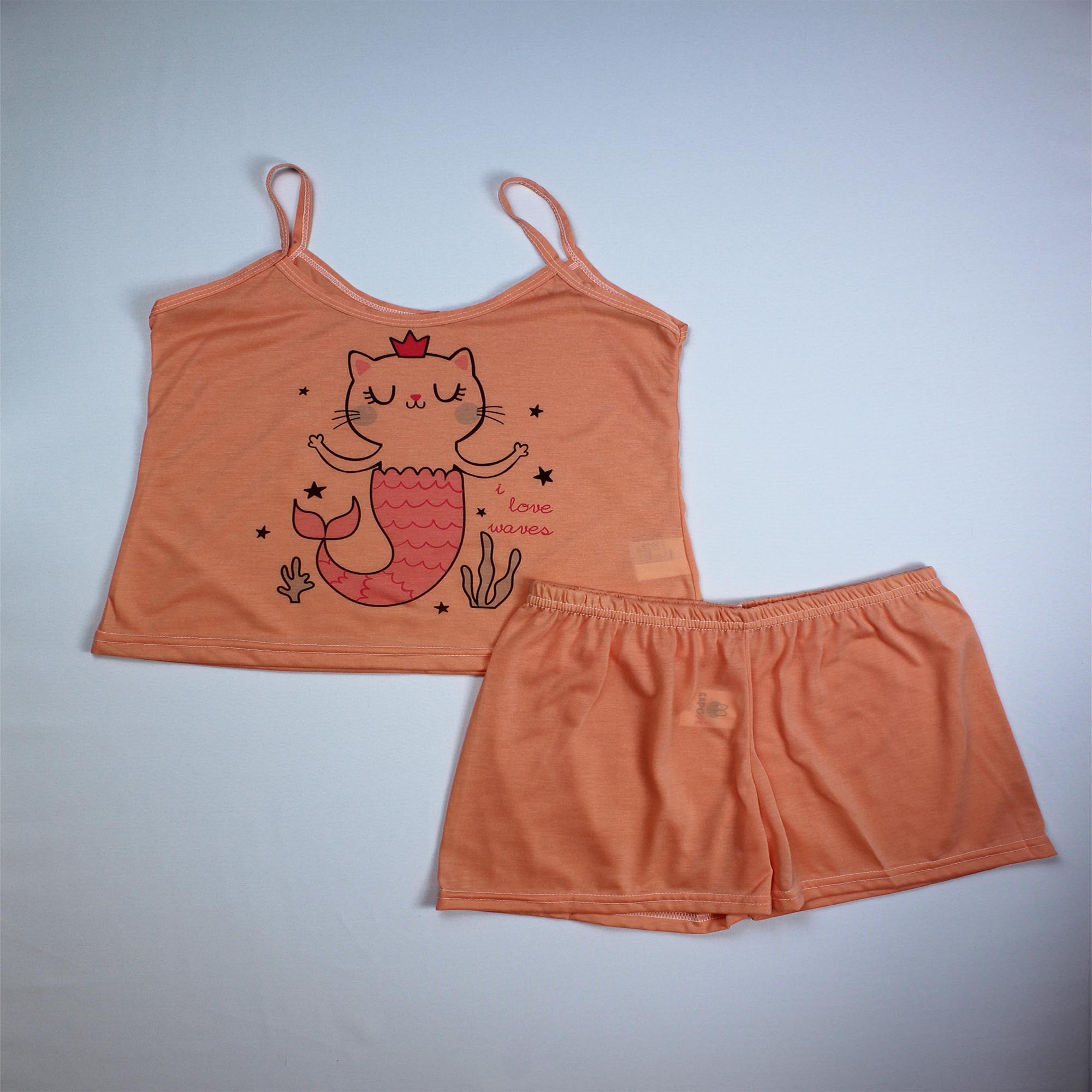 Pijama Regata Infantil Menina - Tamanho 14