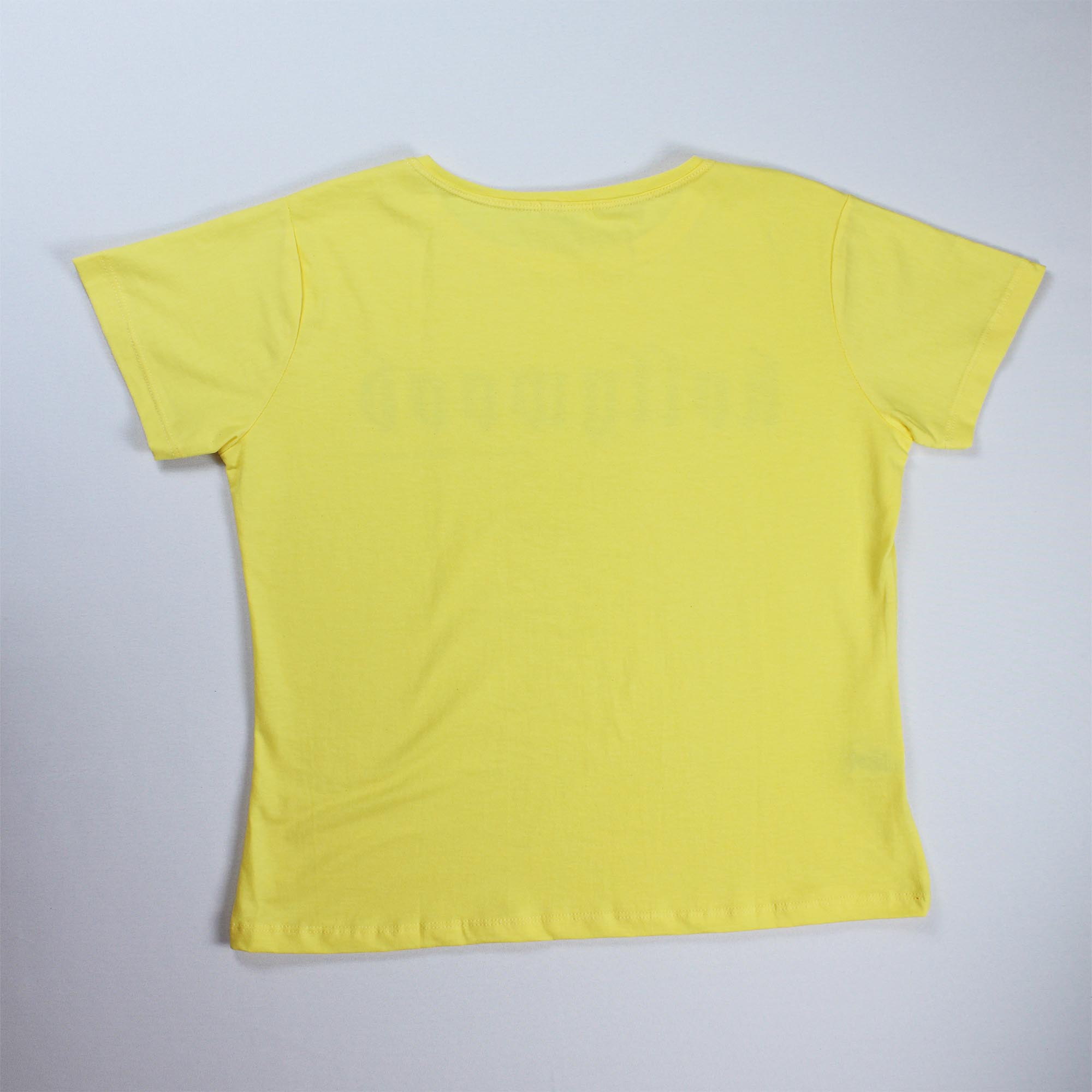 T-Shirt Hollywood Feminina - Amarela
