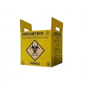 Caixa Perfurocortante 20L - Descart Box