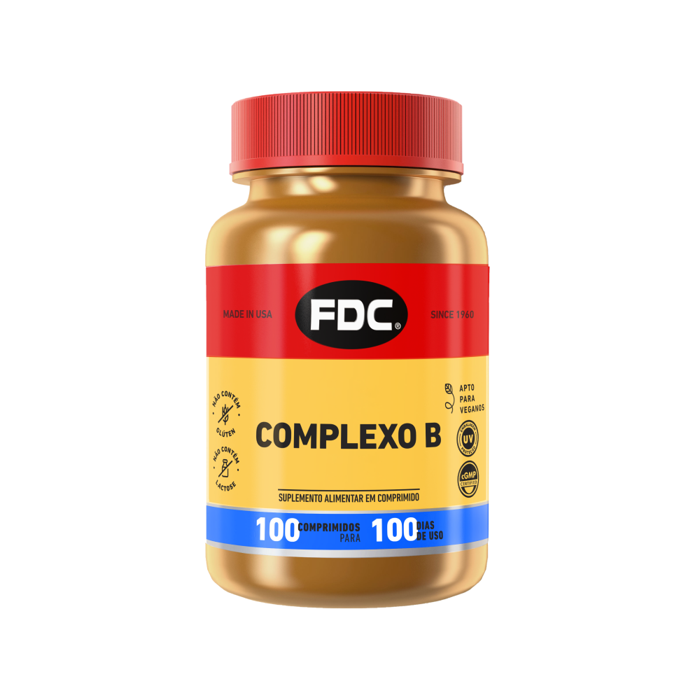 FDC Complexo B - 100 comprimidos