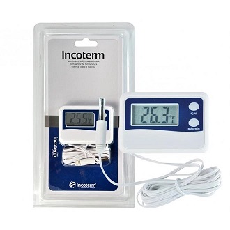 Termômetro Digital Máxima e Mínima - Incoterm