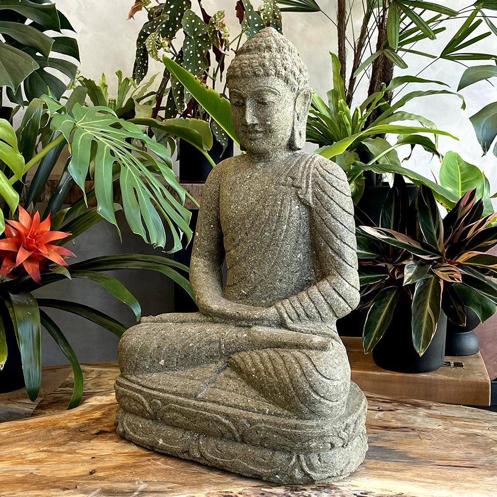 Estátua Buda Meditação 59cm ST24