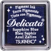 Mini Carimbeira Delicata - Sapphire Blue