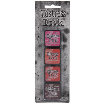 Mini Carimbeira Distress Ink - Kit com 4 - Red
