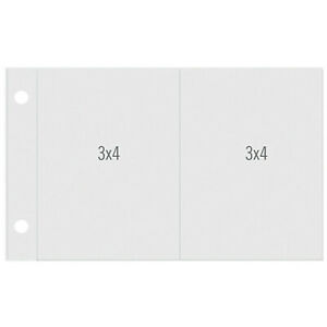 Plástico para Álbum Snap 3x4 3x4 Simple Stories - Pequeno Horizontal 10 Unidades