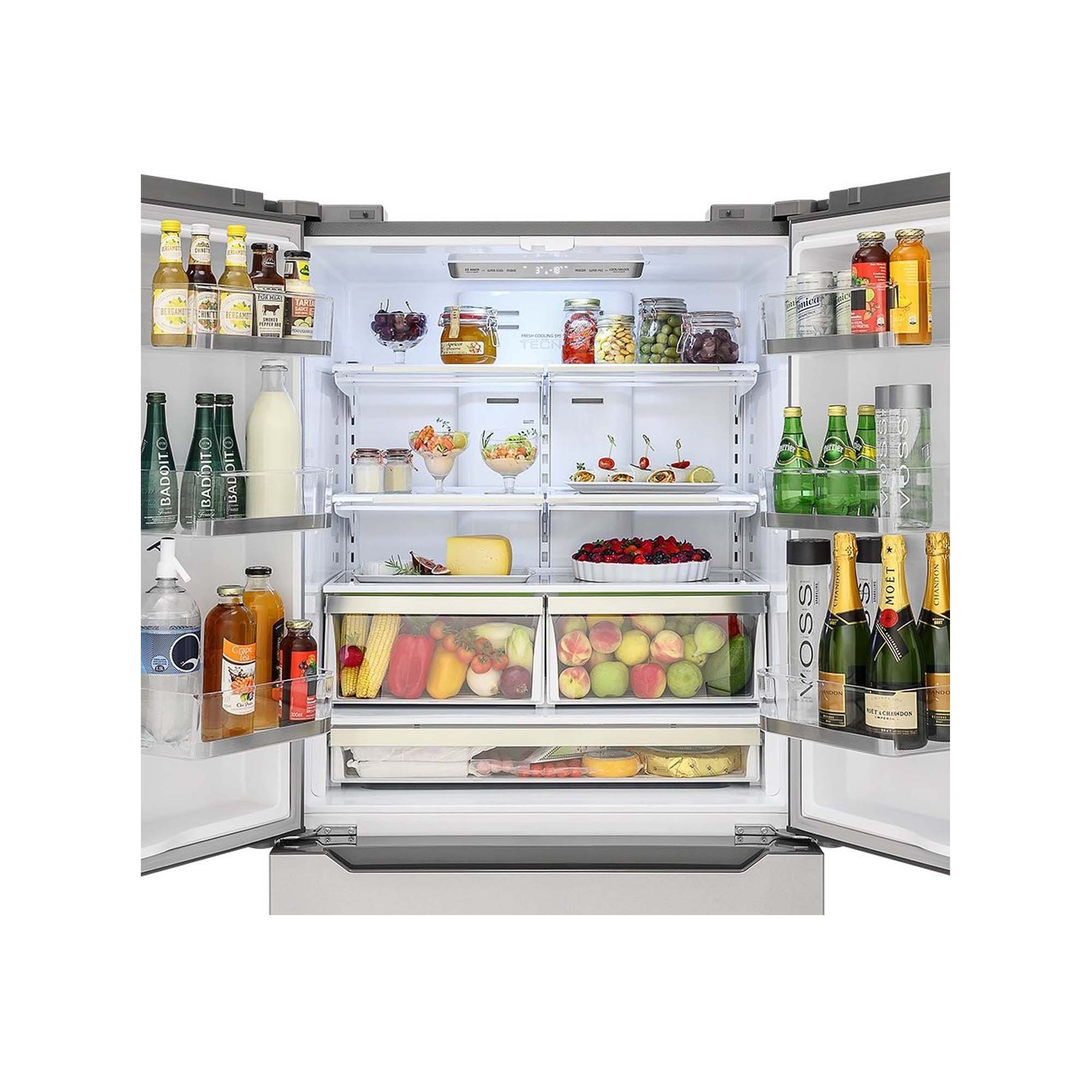 Refrigerador French Door Tecno Professional 636L inox inverter com Ice Maker 220V