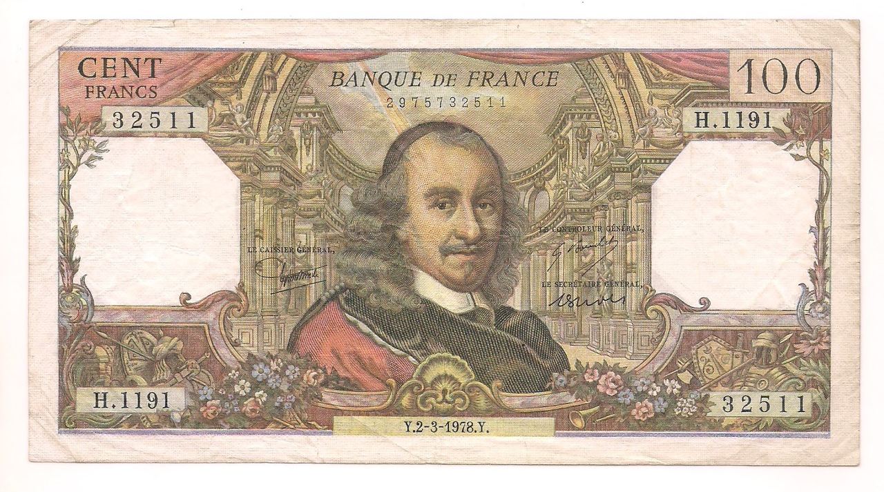 França - 100 Francs 1978