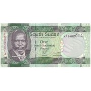Sudão - 1 Pound (Dr. John Garang de Mabior)