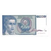 Iugoslávia - 500 Dinara 1990