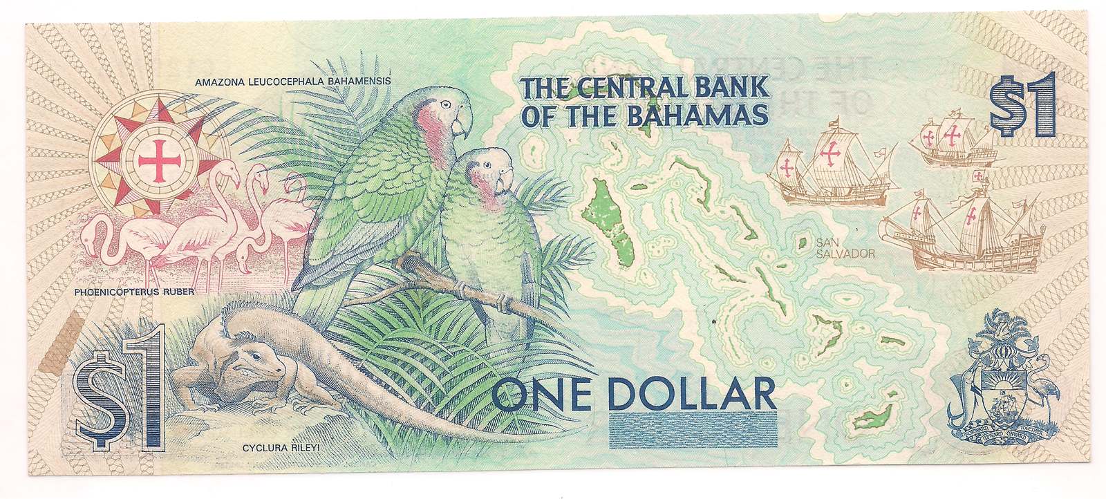 Bahamas - 1 Dólar 1992 - FE