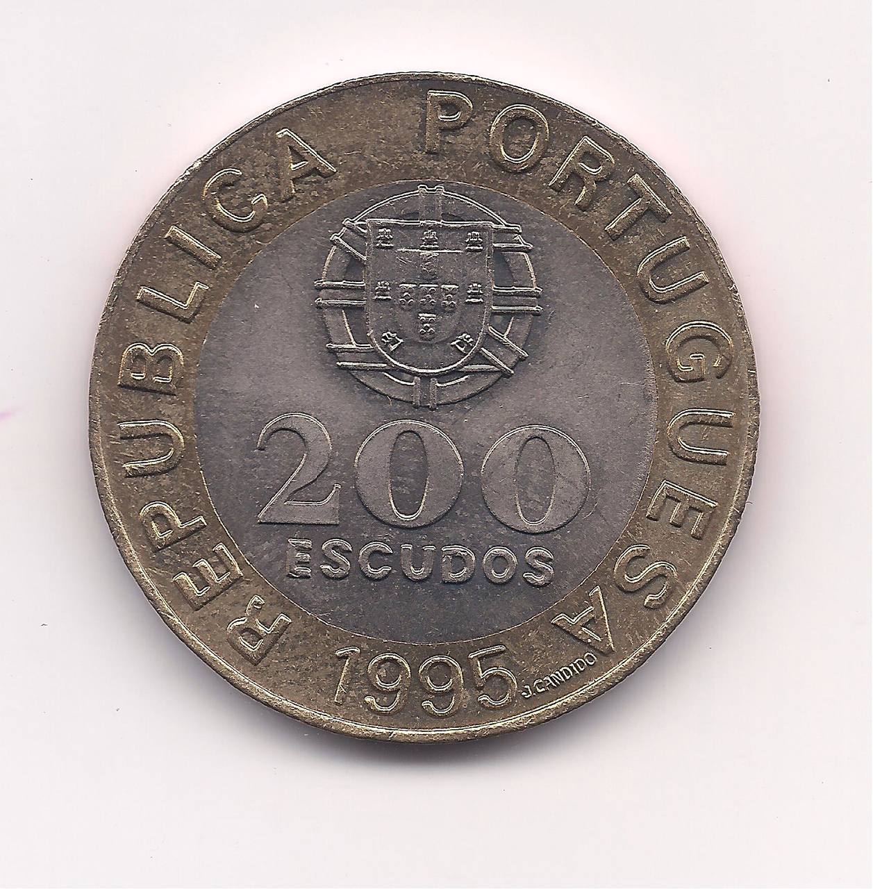 República Portuguesa - 200 escudos 1995