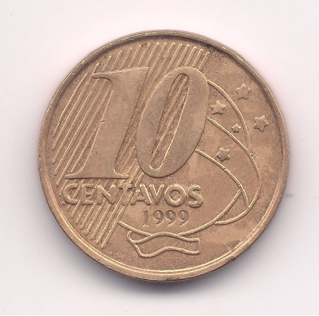 V486 - 10 Centavos 1999
