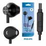 Fone de Ouvido Intra-Auricular Philips TAUE101BK/00 - com Microfone - Conector P3 - Preto