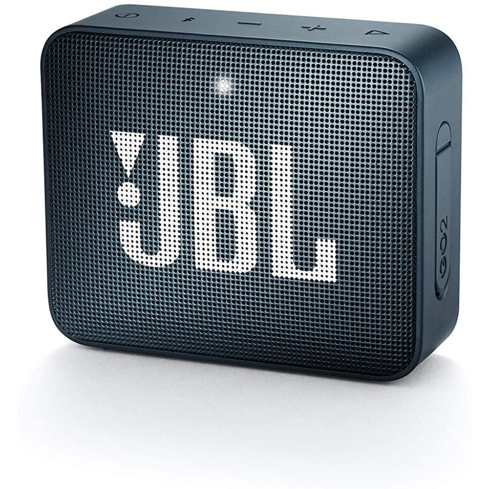 Caixa de Som Portátil JBL GO 2 Navy - 3W - À prova D`Água - Bluetooth - Azul Marinho - JBLGO2NAVY