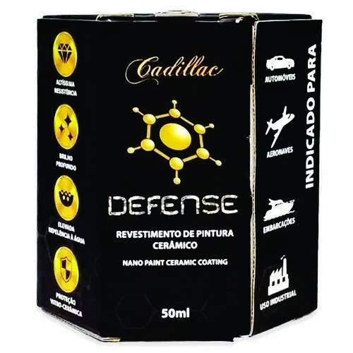 Kit Vitrificador de Pintura Defense 50ml Cadillac