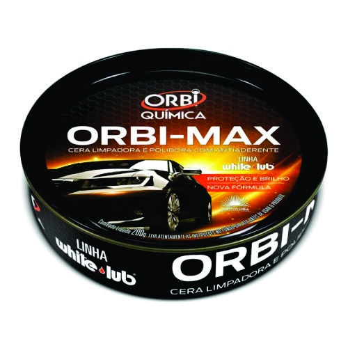 Orbi-Max Cera Limpadora e Polidora com Antiaderente 200G Orbi Quimica