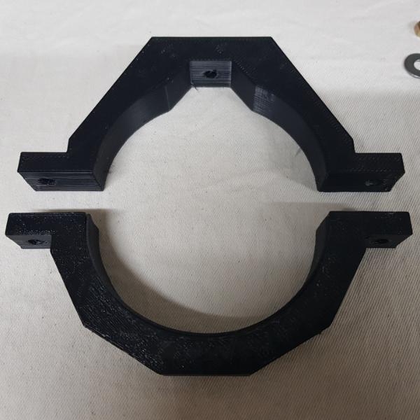 Anéis de Fixação Para OTAS (Material 3D)  Diâmetro Interior 100mm