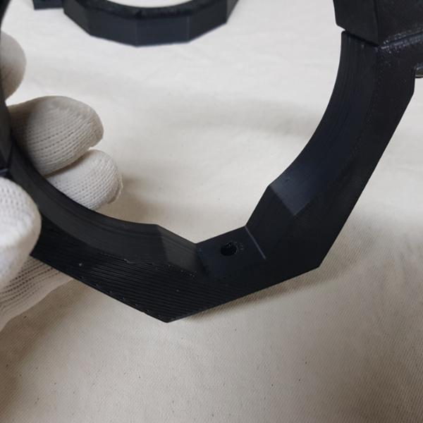 Anéis de Fixação Para OTAS (Material 3D)  Diâmetro Interior 100mm