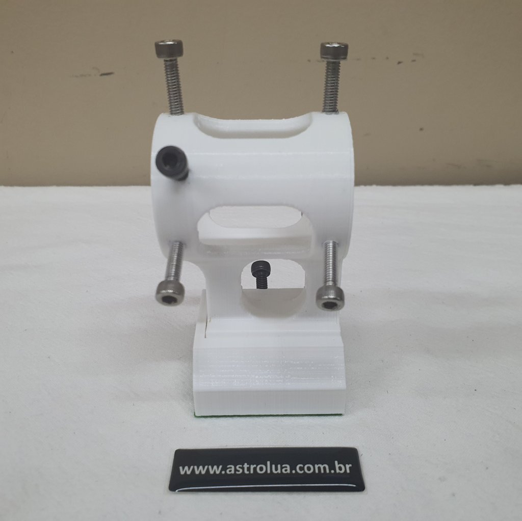 Suporte Laser Verde com Sapata 3M - White ABS 3D - ASTROLUA