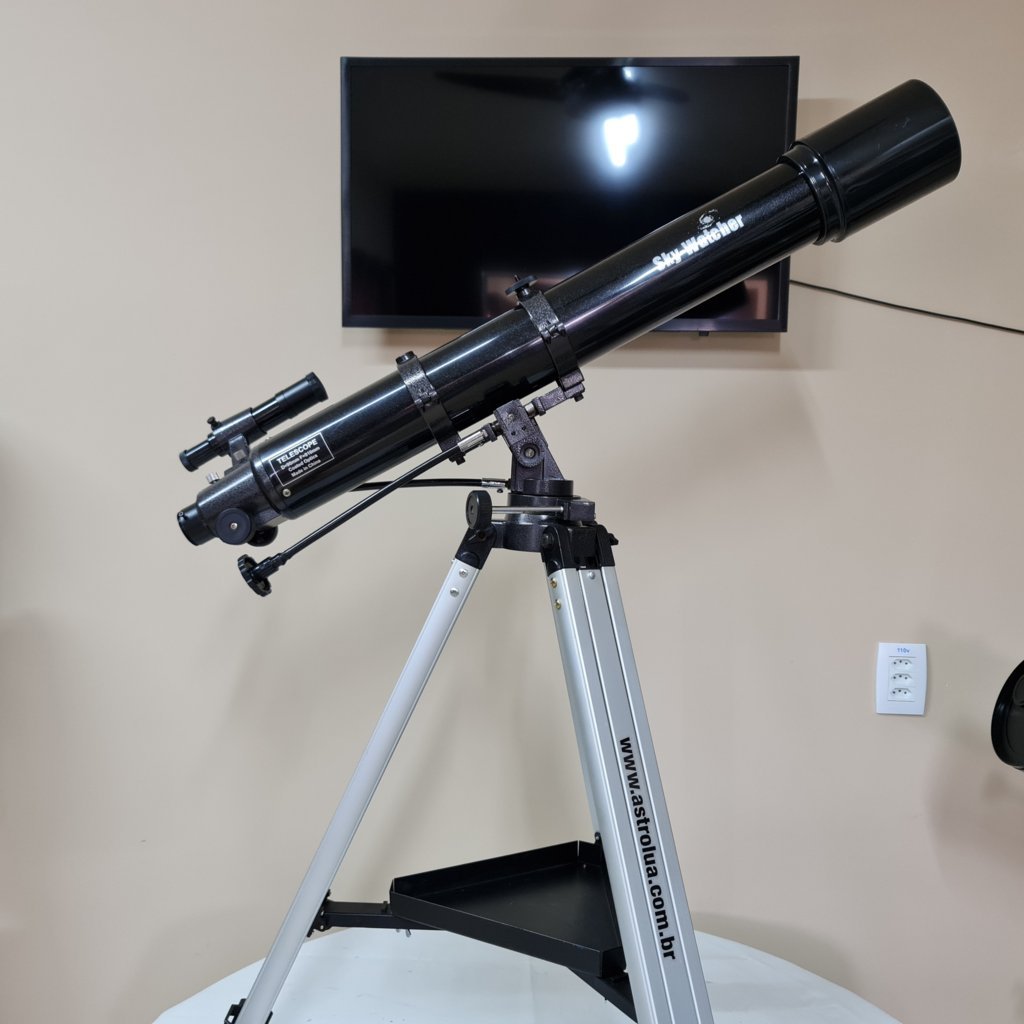 Telescópio 90mm f/10.1 Refrator Acromático Dubleto - AZ3 - SKY-WATCHER