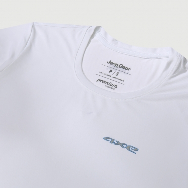 Camiseta Especial Fem. Sport JEEP Compass - 4xE Logo - Branca