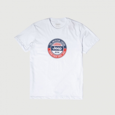 Camiseta JEEP American Legend - Branca