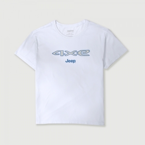 Camiseta Especial Premium JEEP Compass - 4xE - Branca