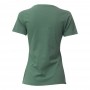 Camiseta Fem. JEEP Block - Verde Militar / Laranja
