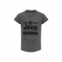 Camiseta Inf. Jeep Estrela Since 1941 - Cinza Mescla