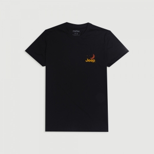 Camiseta JEEP Basic - Mountain Night - Preto