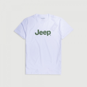 Camiseta JEEP - Clássica - Branca