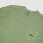 Camiseta Masc. Raglan c/ Bolso JEEP 80th Anniversary Block Estonada - Verde Militar
