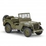 Miniatura JEEP Willys WWII 1:18 - Verde Militar