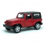 Miniatura Jeep Wrangler Luz e Som 1:32 - Vermelha
