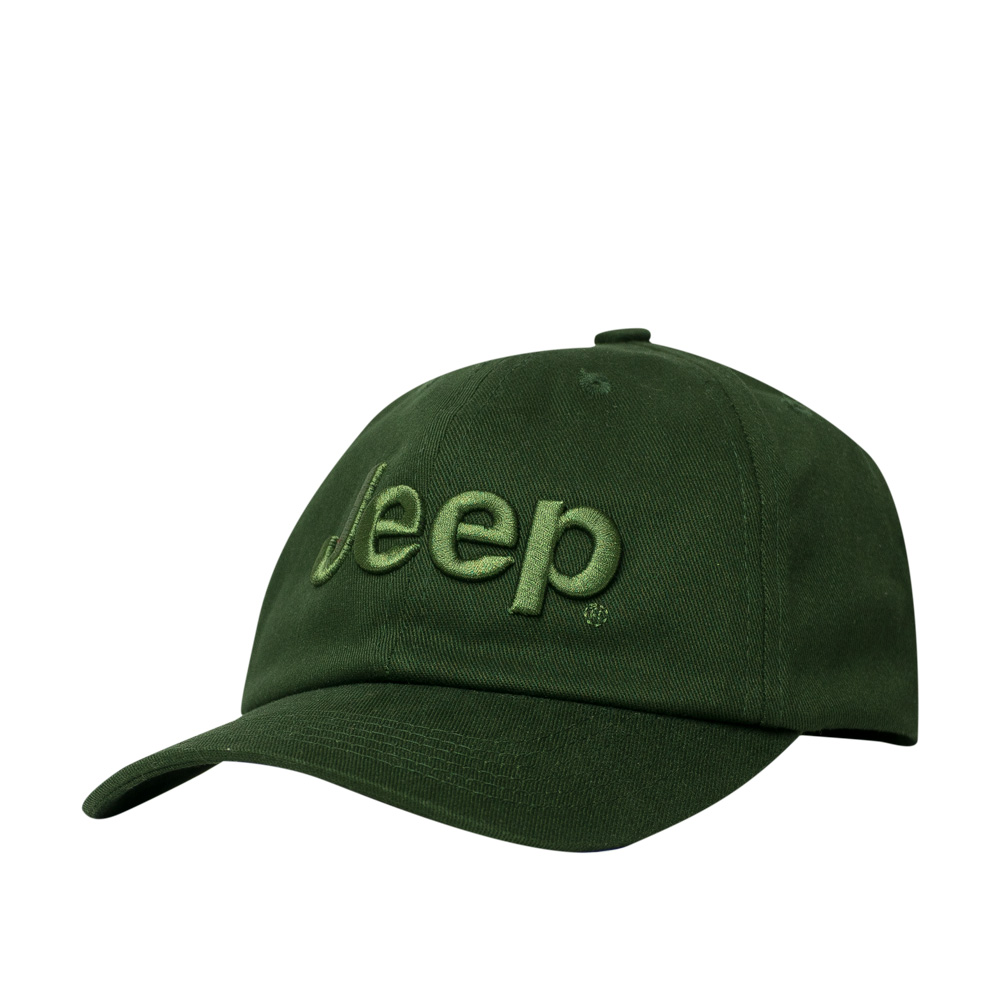 Boné Dad Hat JEEP Logo Bordado - All Green