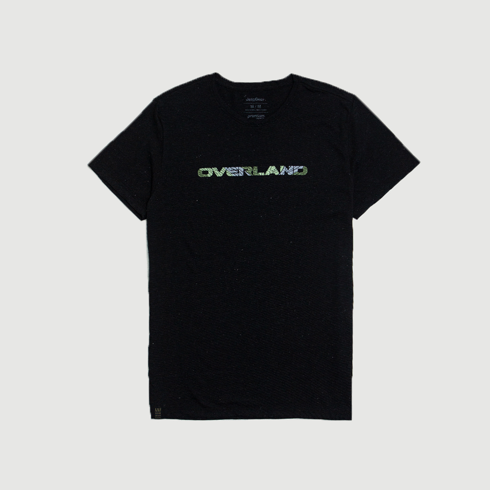 Camiseta ECO JEEP Commander Overland Multicolors - Preta